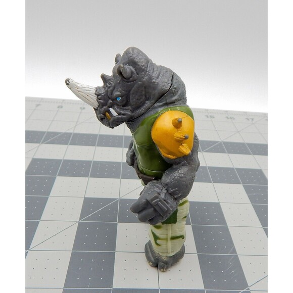 Rocksteady Action Figure TMNT Teenage Mutant Ninja Turtles 2014 Playmates 4.5 In - Picture 2 of 10